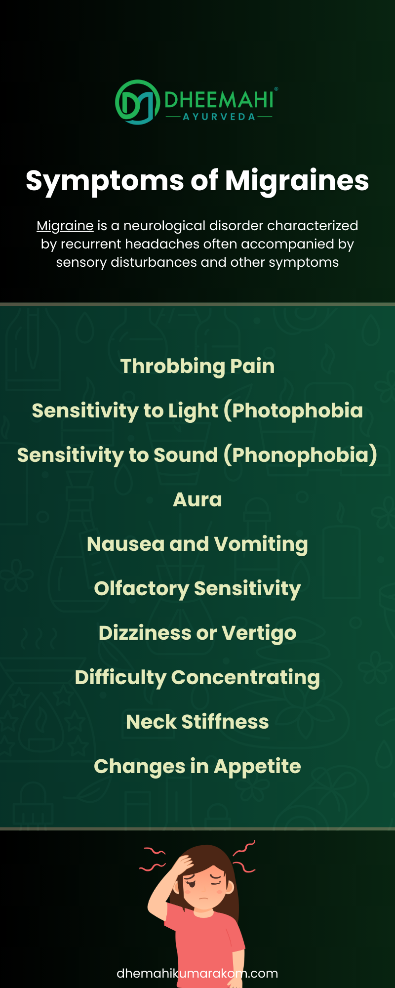 Symptoms of Migraines