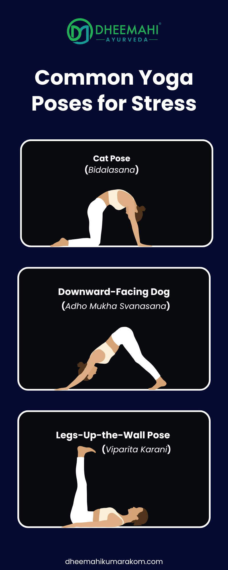 Common Yoga Poses for Stress