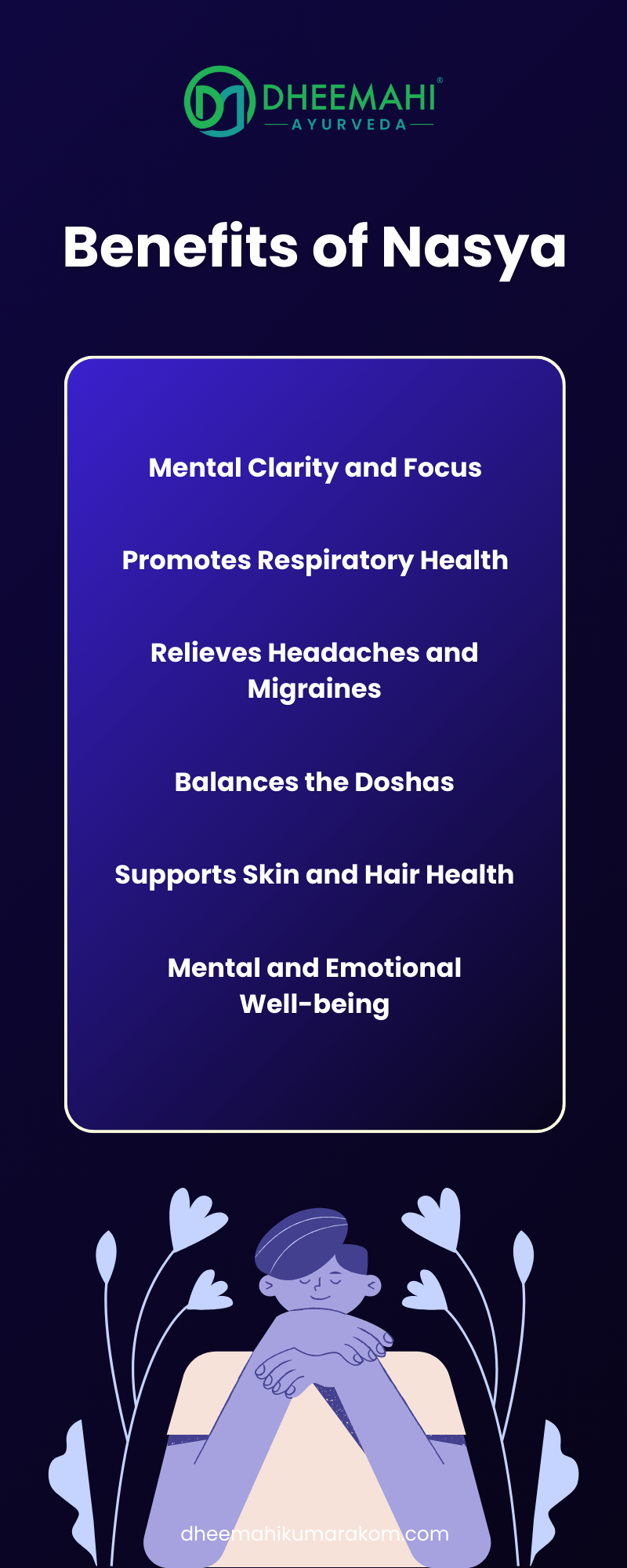 Benefits of Nasya