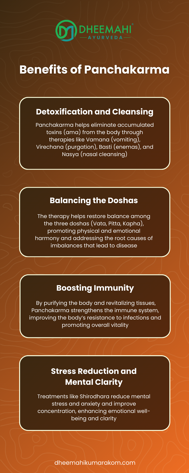 Benefits of Panchakarma