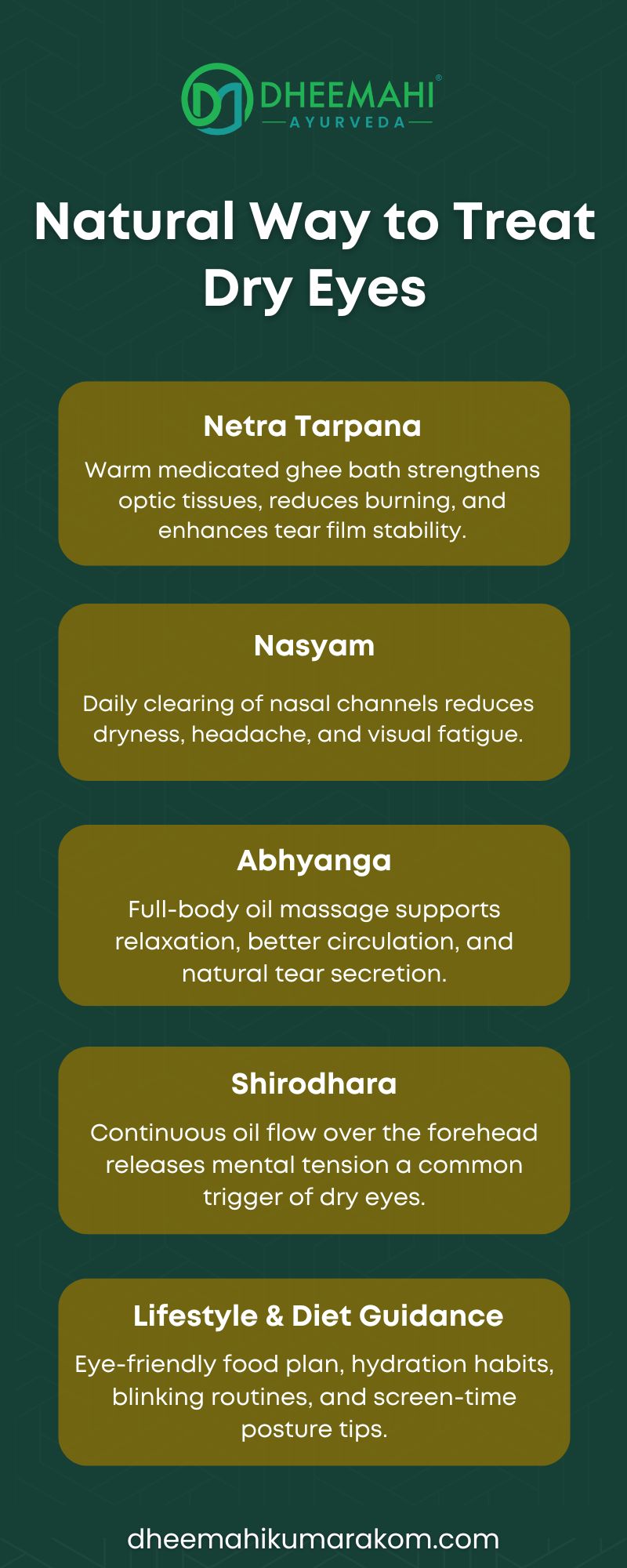 A woman holding her eyes in discomfort, highlighting Ayurvedic natural treatments for dry eyes including Netra Tarpana, Nasyam, Abhyanga, and lifestyle changes.highlighting Ayurvedic natural treatments for dry eyes including Netra Tarpana, Nasyam, Abhyanga, and lifestyle changes.